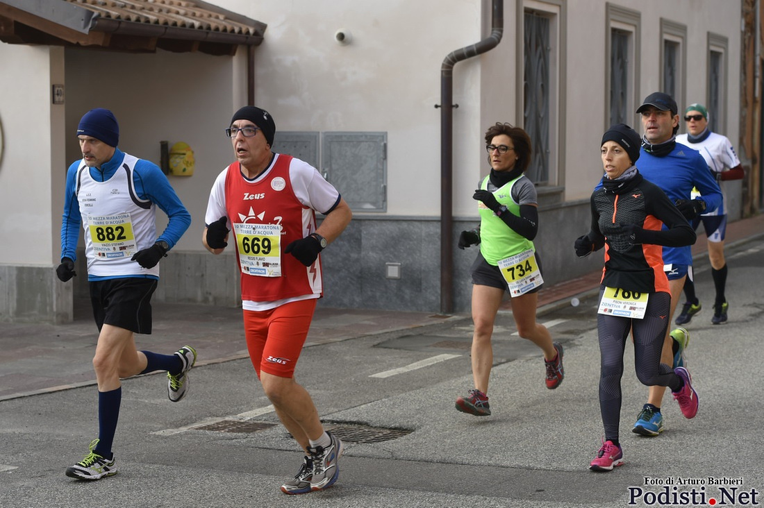 Mezza Maratona delle terre d’acqua Trino (VC) 27/11/16